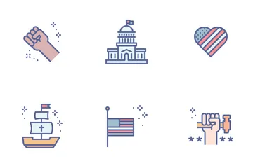 American Holidays Icon Pack