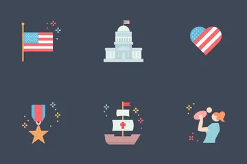 American Holidays Icon Pack