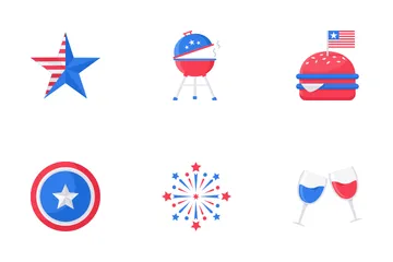 American-Independence Day Icon Pack