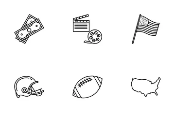 American Landmark Icon Pack