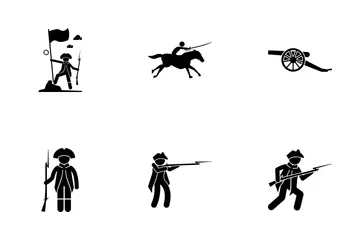 American Revolutionary War Icon Pack