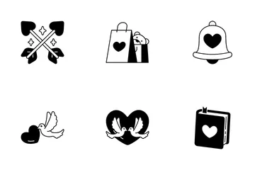 Coração de amor Icon Pack