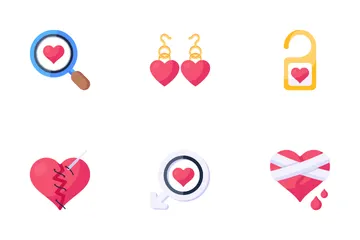 Amor Pacote de Ícones