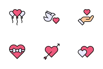 Amor Pacote de Ícones