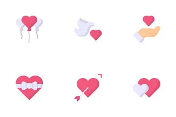 Amor Pacote de Ícones