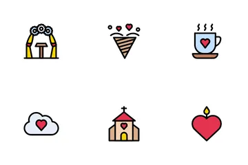 Amore e romanticismo Icon Pack