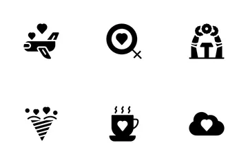 Amore e romanticismo Icon Pack