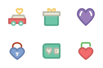 Amore e romanticismo 3 Icon Pack