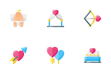 Amour et marriage Pack d'Icônes