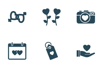 Amour et romance Pack d'Icônes