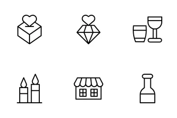 Amour Romance Pack d'Icônes