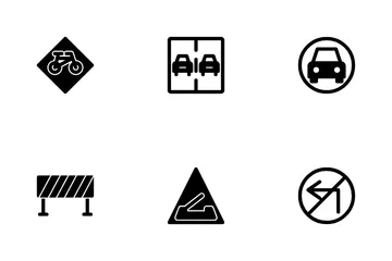 Verkehrszeichen Symbolpack