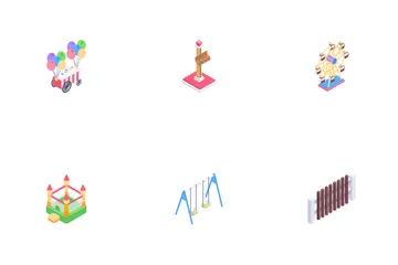 Amusement Park Icon Pack