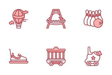 Amusement Park Icon Pack