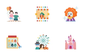 Amusement Park Icon Pack