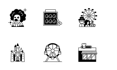 Amusement Park Icon Pack