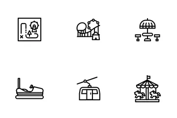 Amusement Park Icon Pack