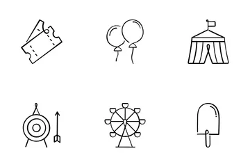 Amusement Park Icon Pack