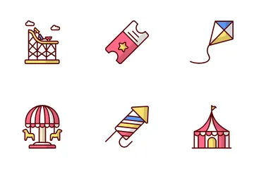 Amusement Park Icon Pack