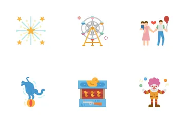 Amusement Park Icon Pack