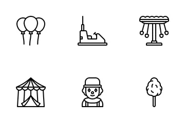 Amusement Park Icon Pack