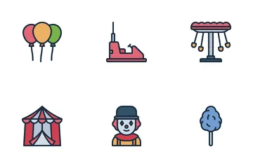 Amusement Park Icon Pack