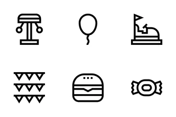 Amusement Park Icon Pack