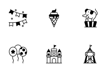 Amusement Park Icon Pack