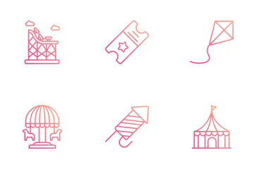 Amusement Park Icon Pack