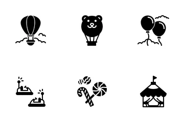 Amusement Park Icon Pack