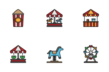 Amusement Park Icon Pack