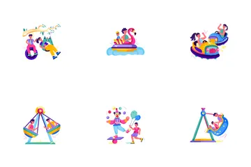 Amusement Park Icon Pack