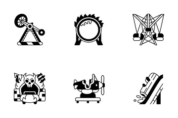 Amusement Rides Icon Pack