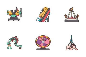 Amusement Rides Icon Pack