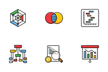Análise de dados Icon Pack