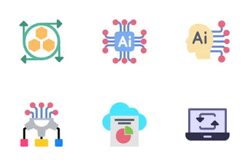 Análise de dados Icon Pack