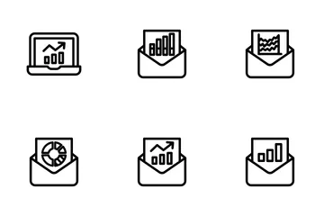 Analytics Vol 3 - Esboço Pacote de Ícones