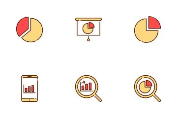 Análisis de datos Paquete de Iconos