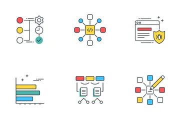 Análisis de datos Vol - 1 Paquete de Iconos