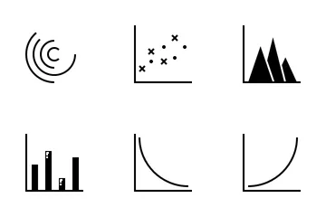 Análisis y gráficos Paquete de Iconos