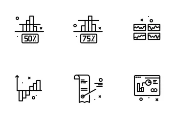 Analítica Paquete de Iconos