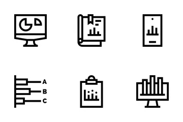 Analítica Paquete de Iconos