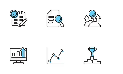 Analyse commerciale Pack d'Icônes
