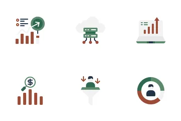 Analyse commerciale Pack d'Icônes