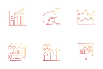Analyse commerciale Pack d'Icônes