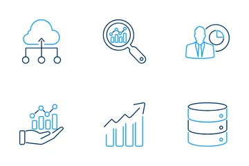 Analyse des données Pack d'Icônes