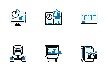 L'analyse des données Pack d'Icônes