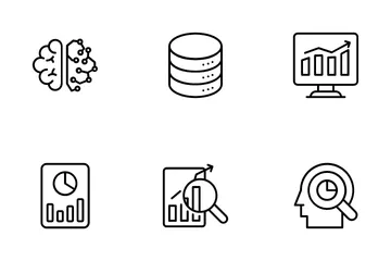 Analyse des données Pack d'Icônes