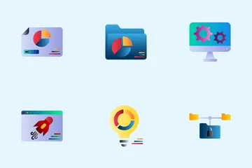 L'analyse des données Icon Pack