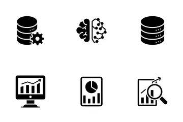 Analyse des données Pack d'Icônes